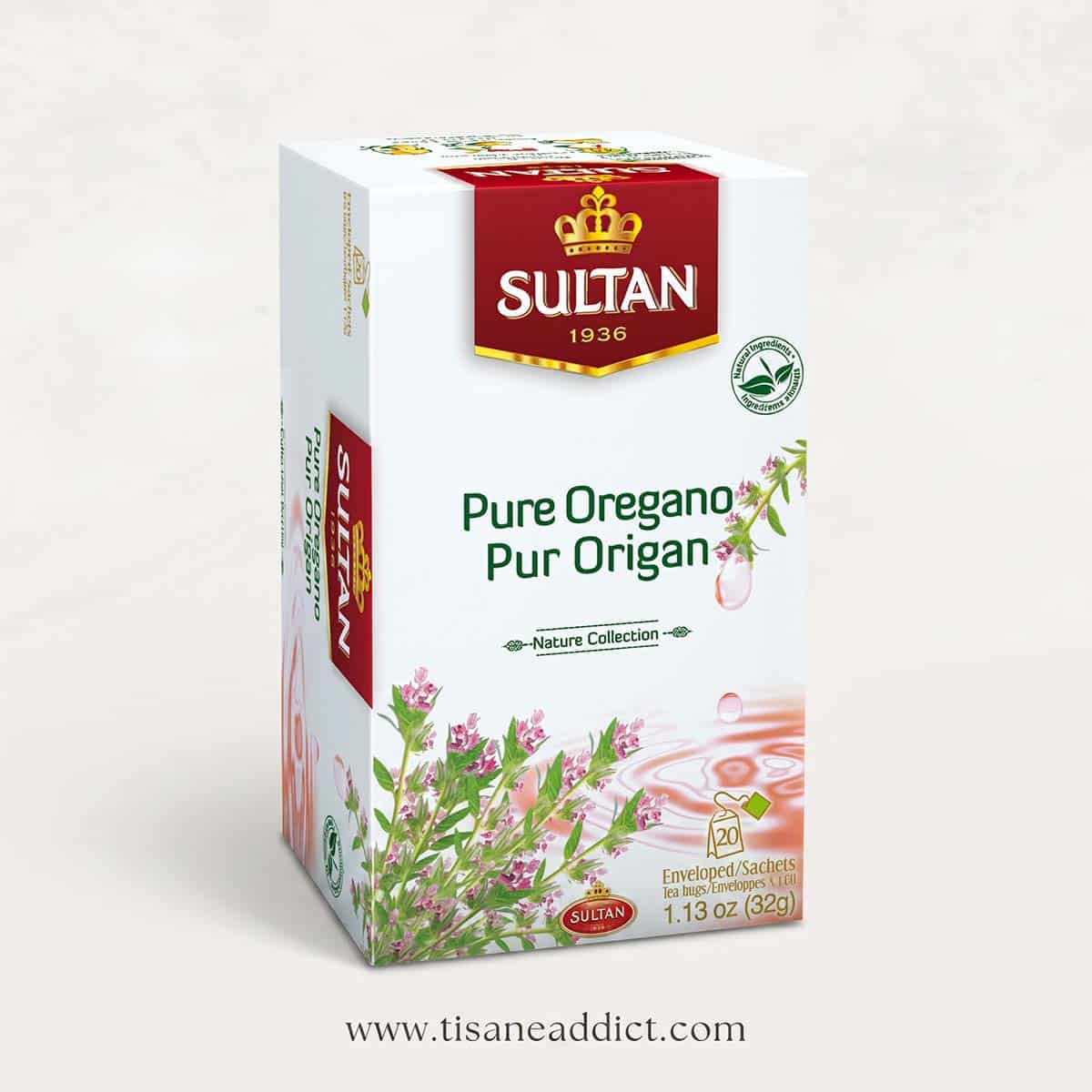 Infusion Pure Origan Sultan – Tisane 100% naturelle – 20 sachets