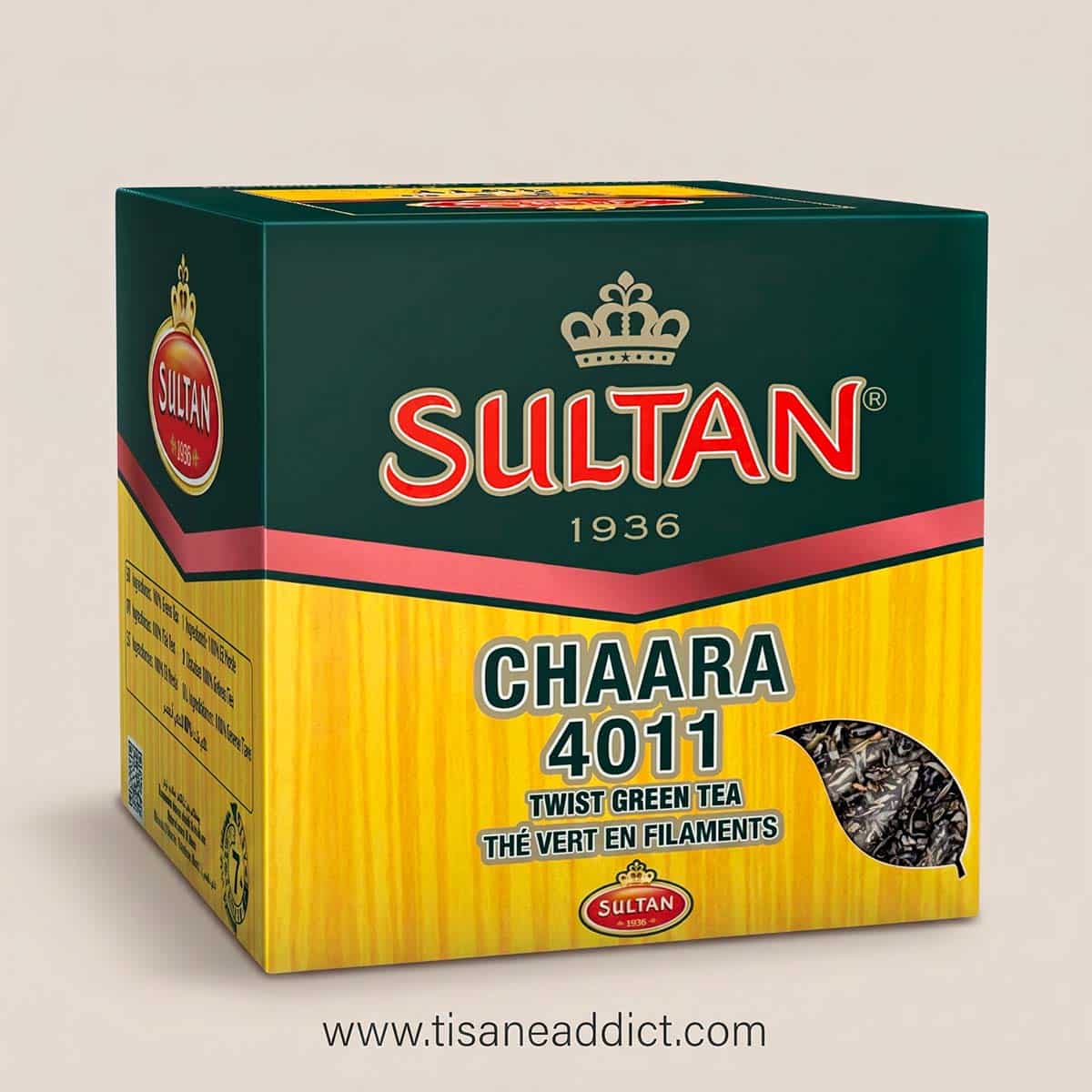 Thé vert Chaara 4011 Sultan - Thé en filaments Chunmee - Intensité 7
