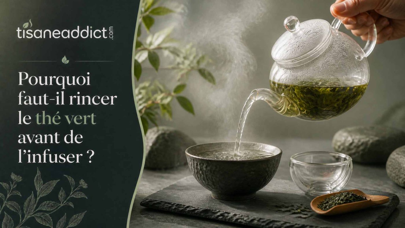 Pourquoi faut-il rincer le thé vert avant de l’infuser ?