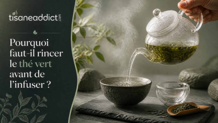 Pourquoi faut-il rincer le thé vert avant de l’infuser ?